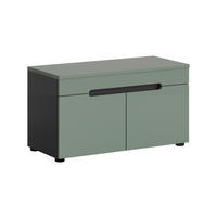 LAVICA DO PREDSIENE, 80/45/37 cm - čierna, Design, kompozitné drevo/plast (80/45/37cm) - Livetastic