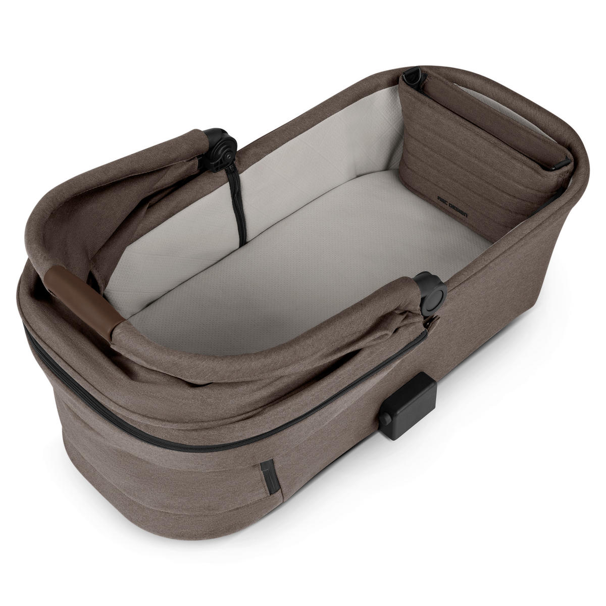 KINDERWAGENSET  Salsa 5 Air All in One Set + Isofix Base Root  Nature  - Graubraun/Schwarz, Basics, Textil/Metall (63/118/95.5cm) - ABC Design