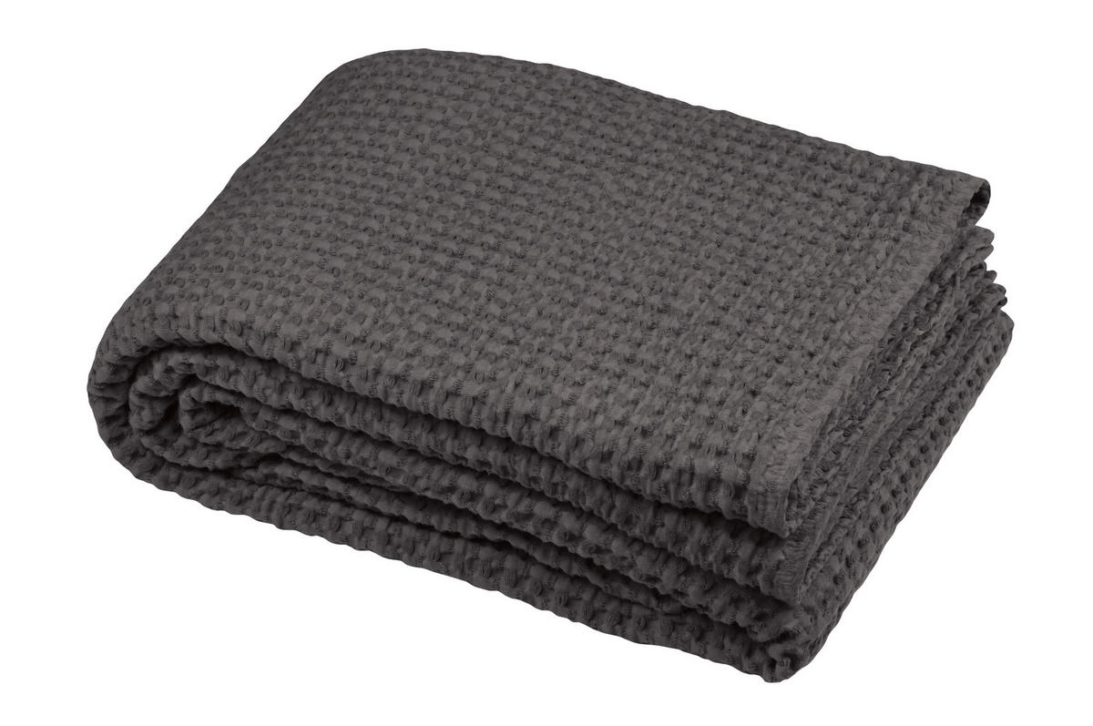 PREGRINJALO 240/220 cm antracit  - antracit, Konvencionalno, tekstil (240/220cm)
