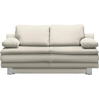 SCHLAFSOFA in Naturfarben  - Chromfarben/Naturfarben, Design, Textil/Metall (194/96/86cm) - Novel