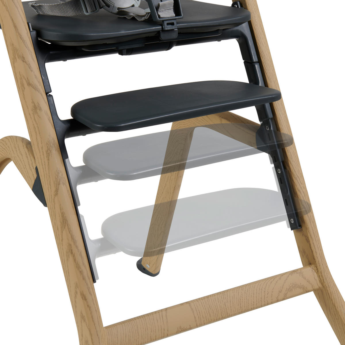 HOCHSTUHL ELEGANCE  - Dunkelgrau/Naturfarben, Basics, Kunststoff/Textil (72/56,5/89,5cm) - Jimmylee