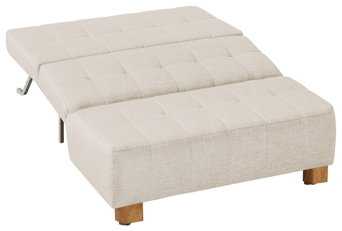 SCHLAFSOFA in Textil Naturfarben  - Naturfarben, Design, Holz/Textil (125/92/102cm) - Novel
