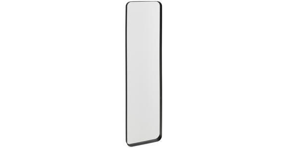 WANDSPIEGEL 31/120/3,5 cm in rechteckig - Schwarz, Trend, Glas/Metall (31/120/3,5cm) - Xora