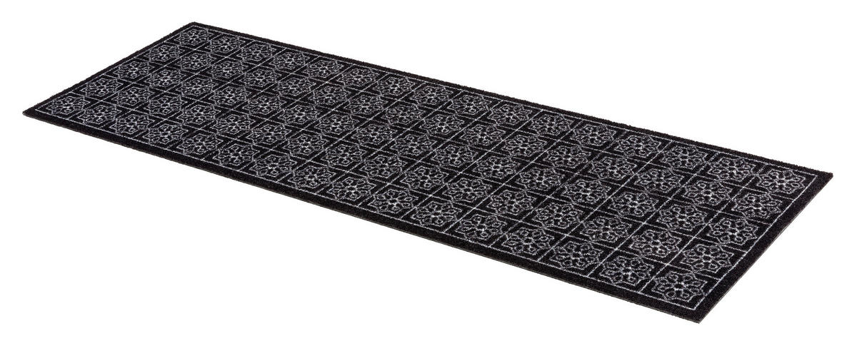 PREDPRAŽNIK  MIABELLA     50/150 cm     črna, bela  - črna/bela, Basics, tekstil (50/150cm)