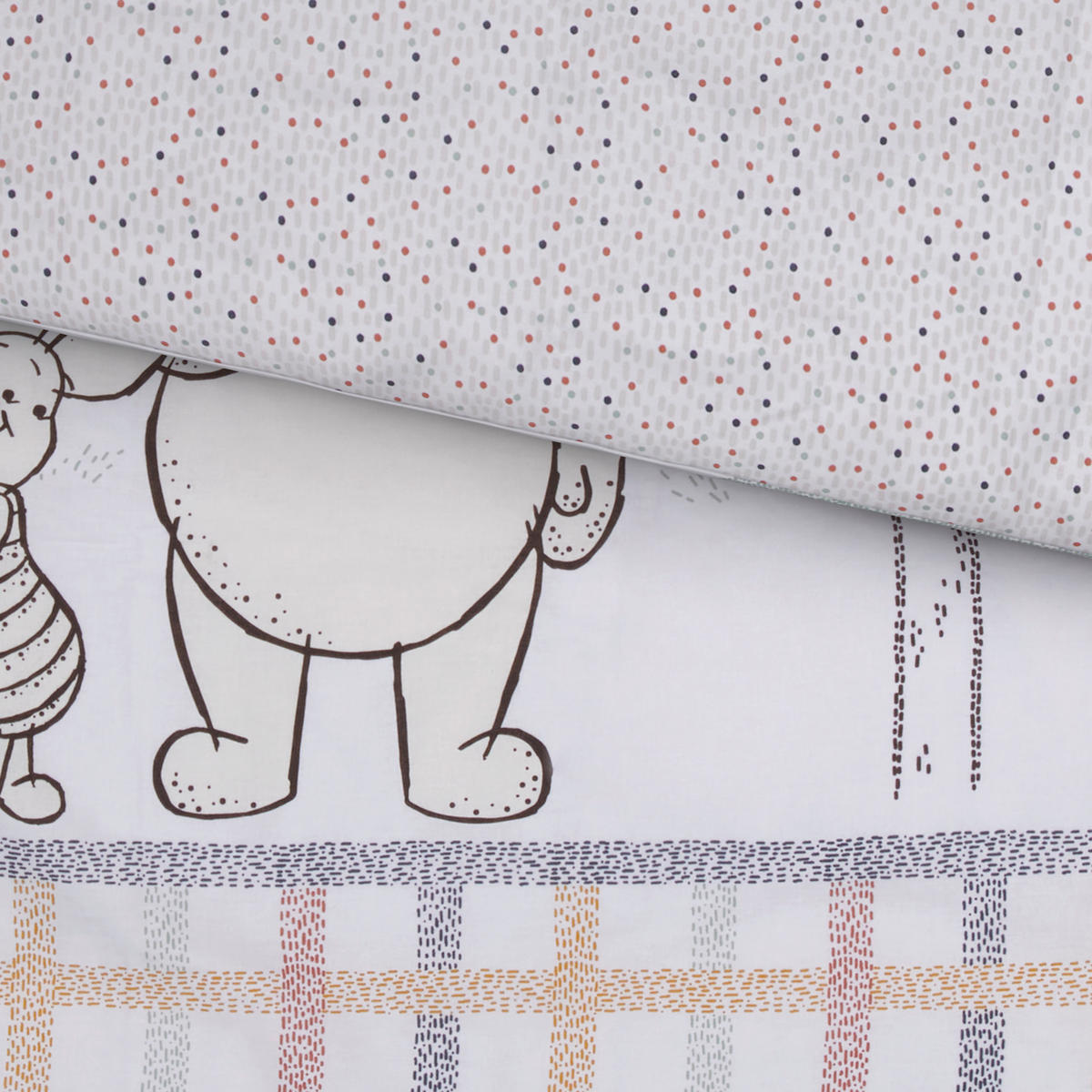 DETSKÉ OBLIEČKY MEDVEDÍK PÚ 100/135 cm  - viacfarebná, Basics, textil (100/135cm)