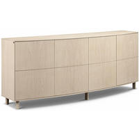 SIDEBOARD  197/80/46 cm 2 låda(or)  - ek Bianco, Design, trä (197/80/46cm) - Skovby