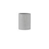 LEUCHTENSCHIRM - Hellgrau, Basics, Textil (8,5/11cm) - Fischer & Honsel