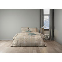 ÁGYNEMŰHUZAT-GARNITÚRA 220/200 cm  - bézs, Basics, textil (220/200cm)