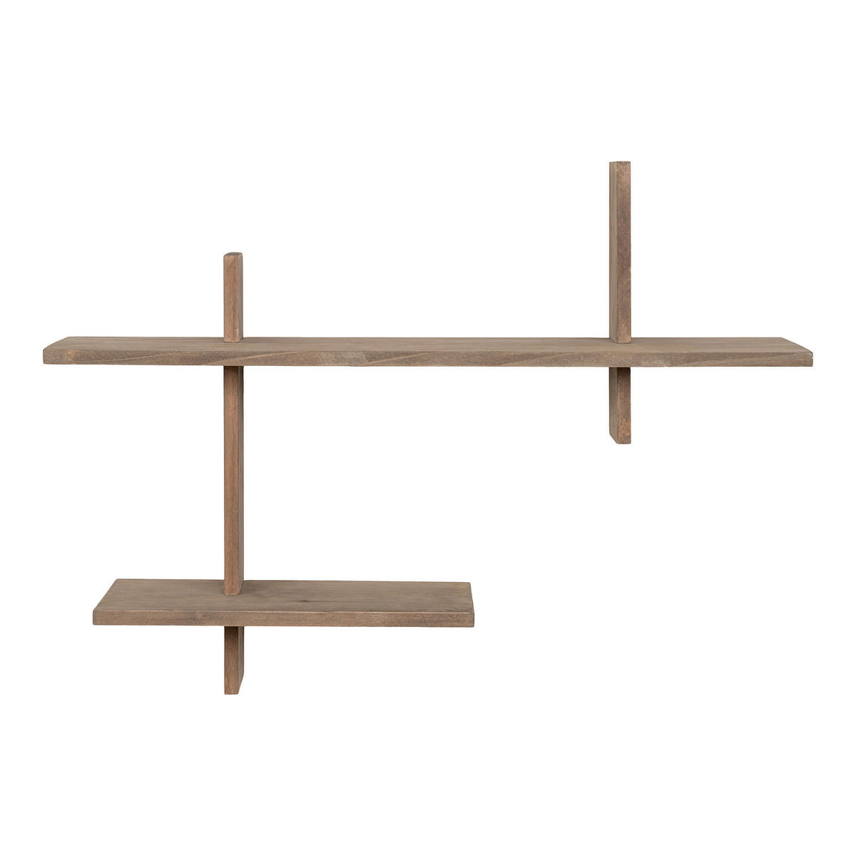 WANDREGAL Braun  - Braun, Design, Holz (60/44/15cm)