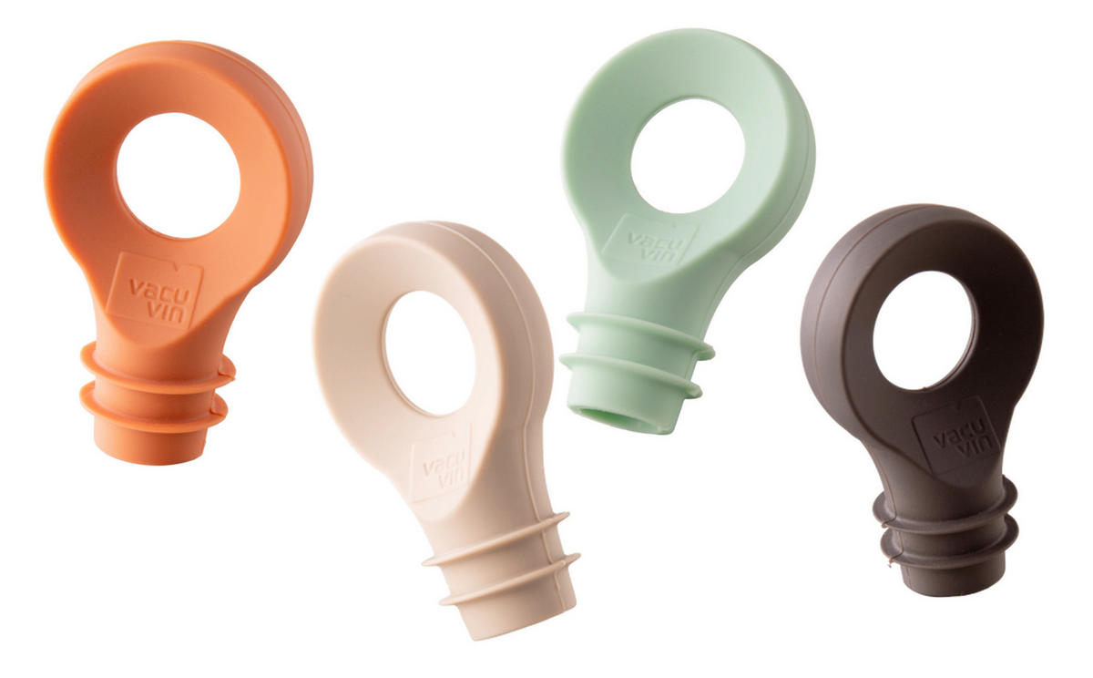 ZATVARAČ ZA FLAŠE - siva/žalfijazelena, Osnovno, plastika - Vacu Vin