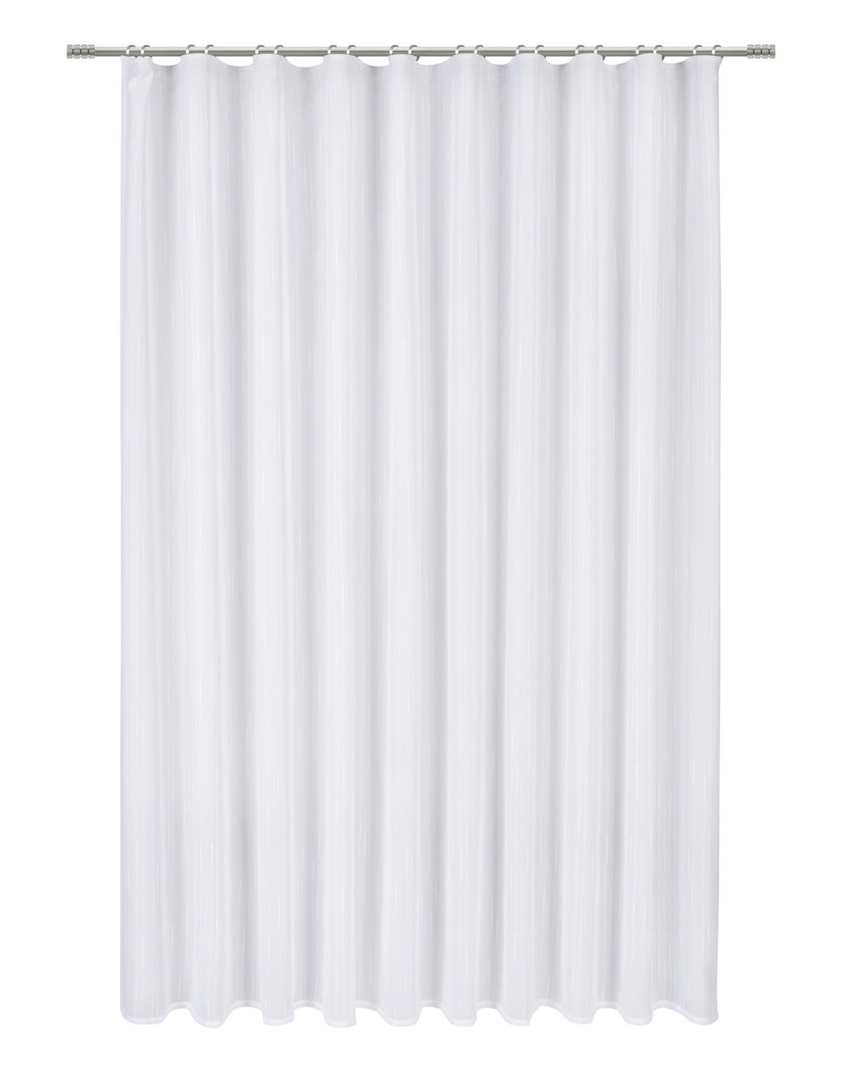 FERTIGSTORE  transparent   300/245 cm  - Weiß, Basics, Textil (300/245cm) - Esposa