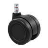 DREHSTUHLROLLE - Schwarz, Basics, Kunststoff/Metall (5/8,7/6cm) - MID.YOU