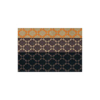 FUSSMATTE 64/168 cm  - Braun/Orange, Basics, Kunststoff/Textil (64/168cm) - Kayoom