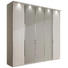 DREHTÜRENSCHRANK 5-türig Grau, Lärchefarben - Chromfarben/Lärchefarben, MODERN, Glas/Holzwerkstoff (250/216/68cm) - Xora DREHTÜRENSCHRANK 5-türig Grau, Lärchefarben - Chromfarben/Lärchefarben, MODERN, Glas/Holzwerkstoff (250/216/68cm) - Xora