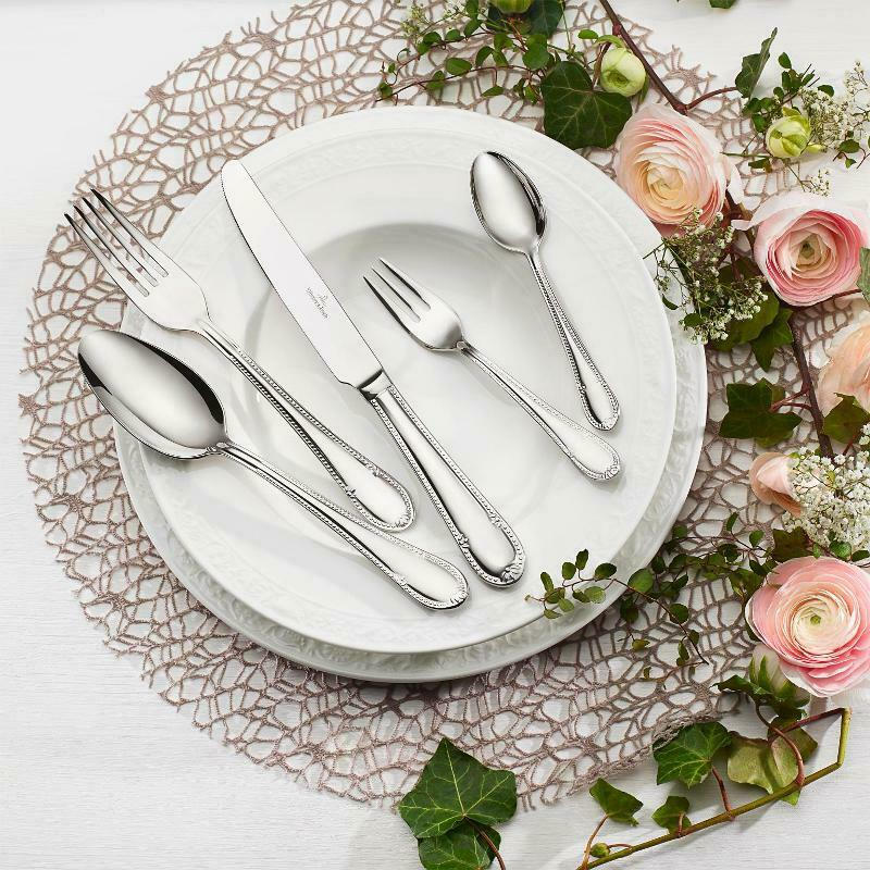SET PRIBORA ZA JELO  30-dijelni     Mademoiselle  - Basics, metal (44/28/5cm) - Villeroy & Boch
