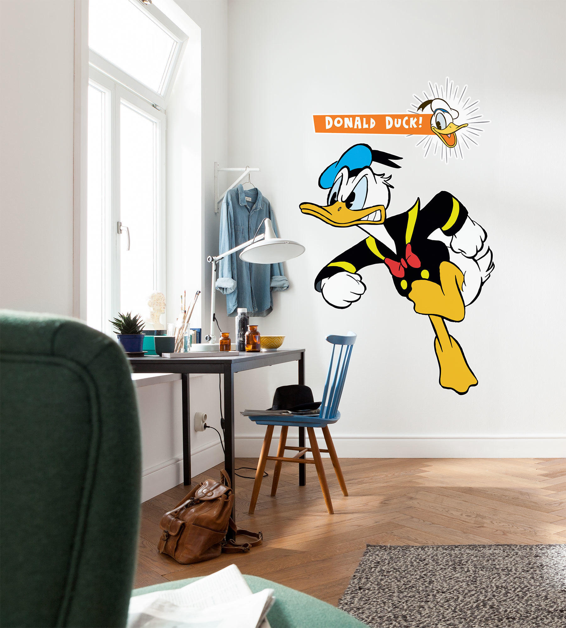 FOTOTAPETE Mickey and friends  - Multicolor, Trend, Papier (127/200cm) - Xora