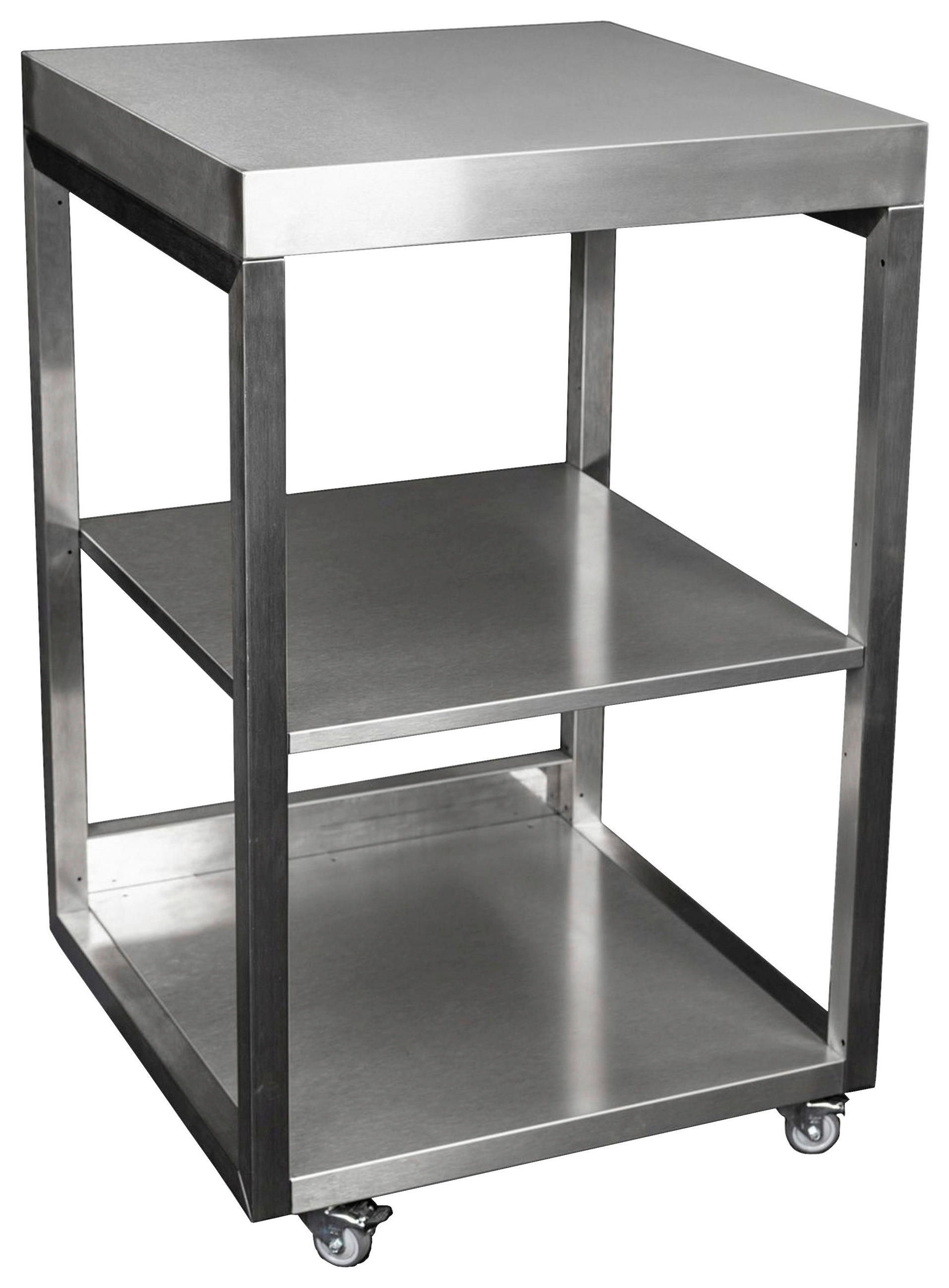 OUTDOORKÜCHE  - Edelstahlfarben, Basics, Metall (60/98/62cm)