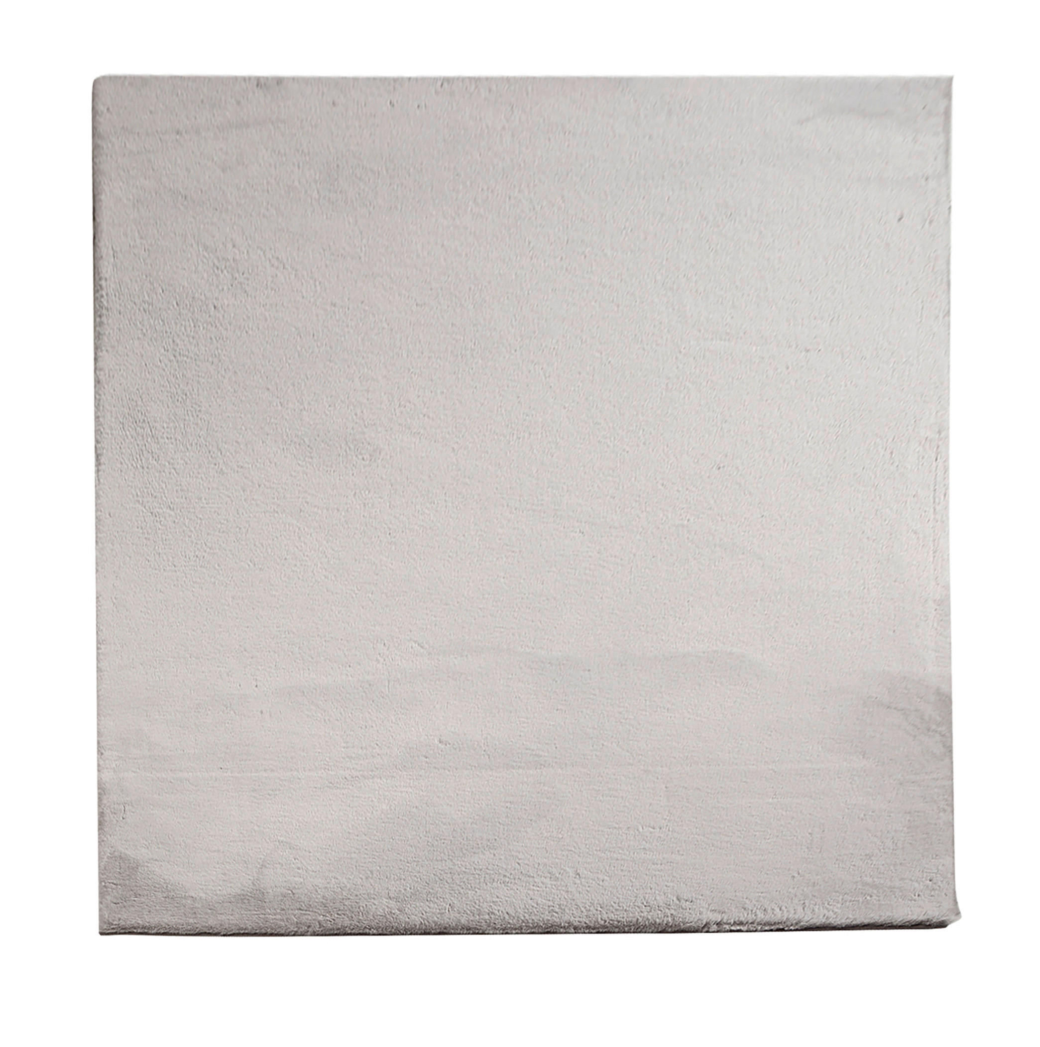 HOCHFLORTEPPICH 160/160 cm Lagos Grau, Hellgrau  - Hellgrau/Grau, Design, Textil (160/160cm) - Novel