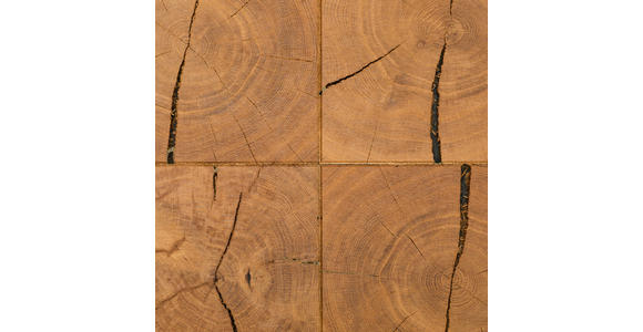 BEISTELLTISCH in Holz, Holzwerkstoff 40/40/45 cm  - Eichefarben/Schwarz, Design, Holz/Holzwerkstoff (40/40/45cm) - Carryhome