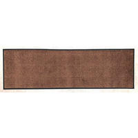 SCHMUTZFANGMATTE - Hellbraun, Basics, Kunststoff/Textil (35/115cm)