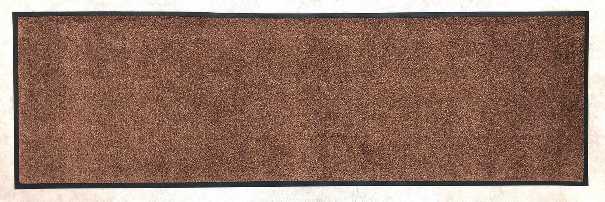 SCHMUTZFANGMATTE - Hellbraun, Basics, Kunststoff/Textil (35/115cm)