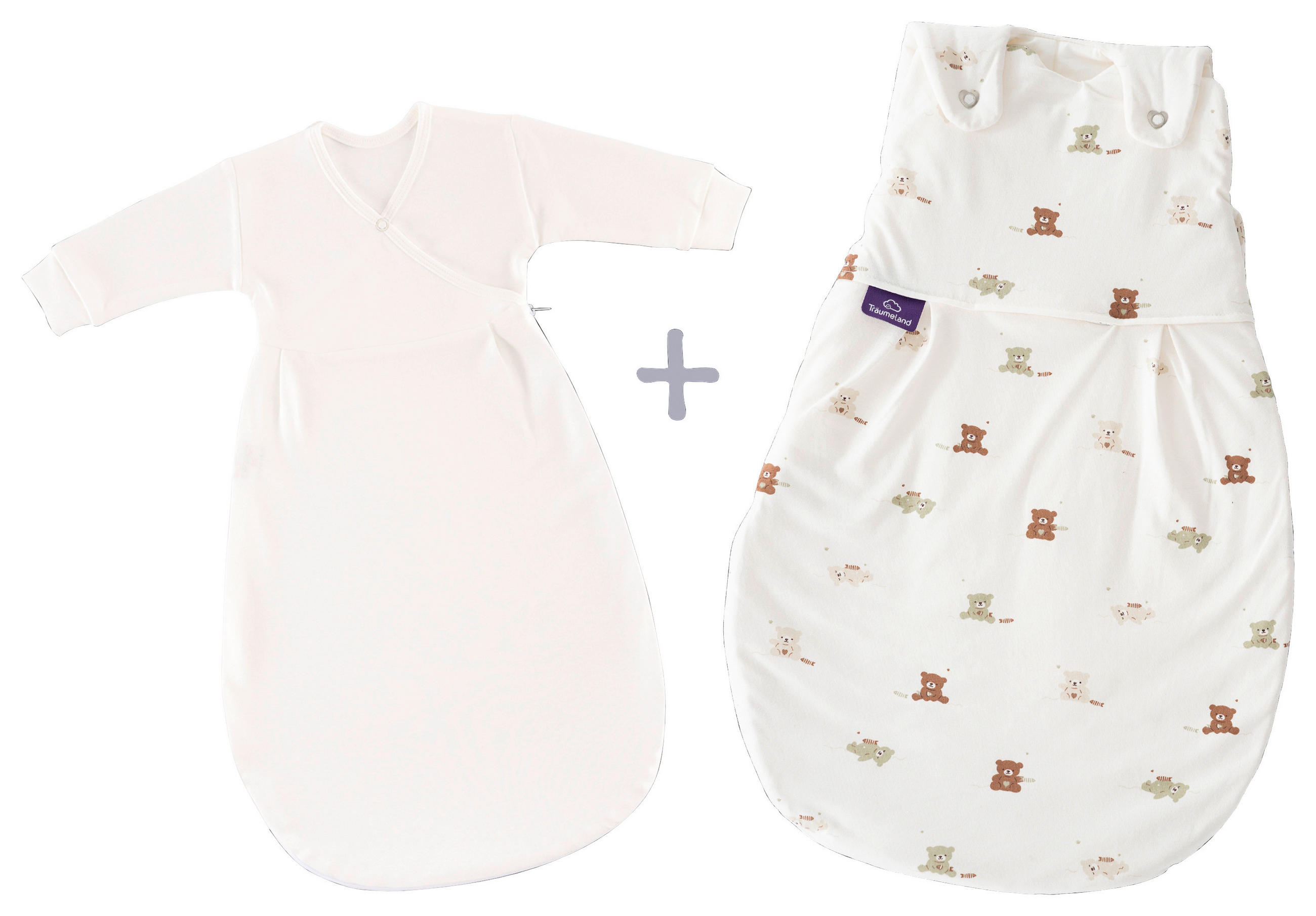 BABYSCHLAFSACKSET Patita 50/56  - Multicolor, Basics, Textil (50/56null) - Träumeland