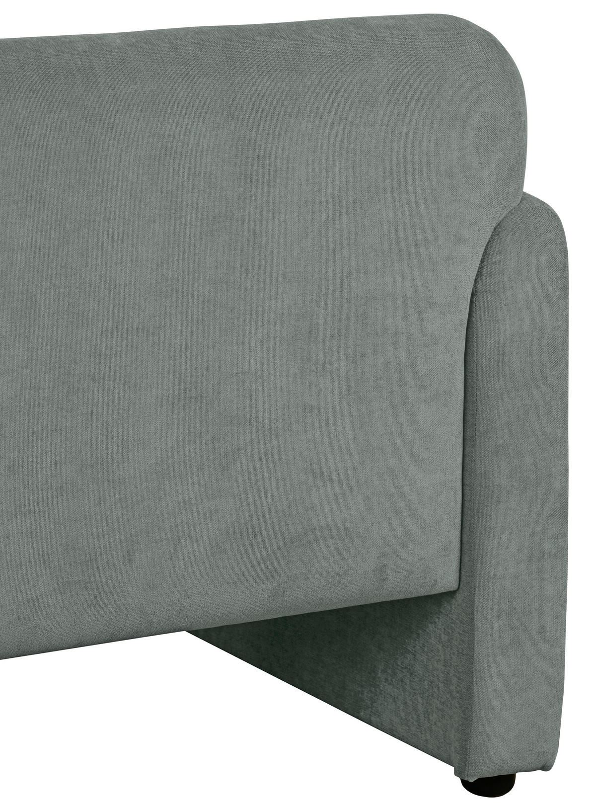 SESSEL in Samt Grau  - Schwarz/Grau, Design, Kunststoff/Textil (83/83/76cm) - MID.YOU