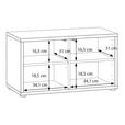 GARDEROBENBANK - Sandfarben/Grau, MODERN, Kunststoff (74,5/41,5/34,9cm) - Carryhome