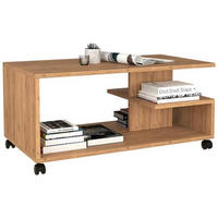 COUCHTISCH in Holzwerkstoff 90/50/38 cm  - Eichefarben, MODERN, Holzwerkstoff/Kunststoff (90/50/38cm) - MID.YOU