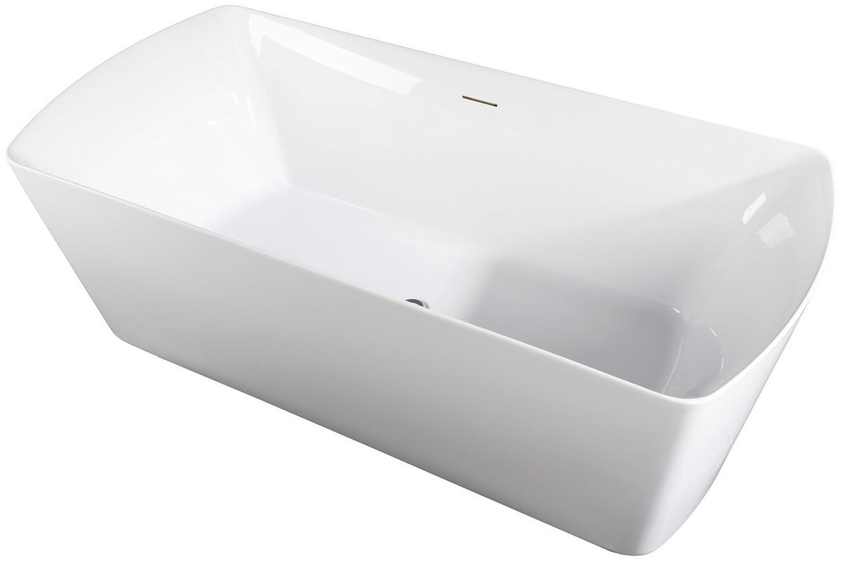BADEWANNE freistehend  180/85/61,5 cm  - Weiß, MODERN, Kunststoff (180/85/61,5cm)
