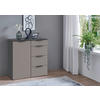KOMMODE  in 81/92/41 cm  - Graphitfarben/Schwarz, Design, Holzwerkstoff/Kunststoff (81/92/41cm) - Boxxx
