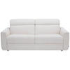 SCHLAFSOFA Cord Creme  - Creme/Schwarz, Design, Kunststoff/Textil (200/84/98cm) - Novel