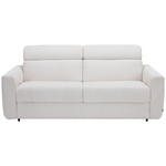 SCHLAFSOFA  in Cord Creme  - Creme/Schwarz, Design, Kunststoff/Textil (200/84/98cm) - Novel