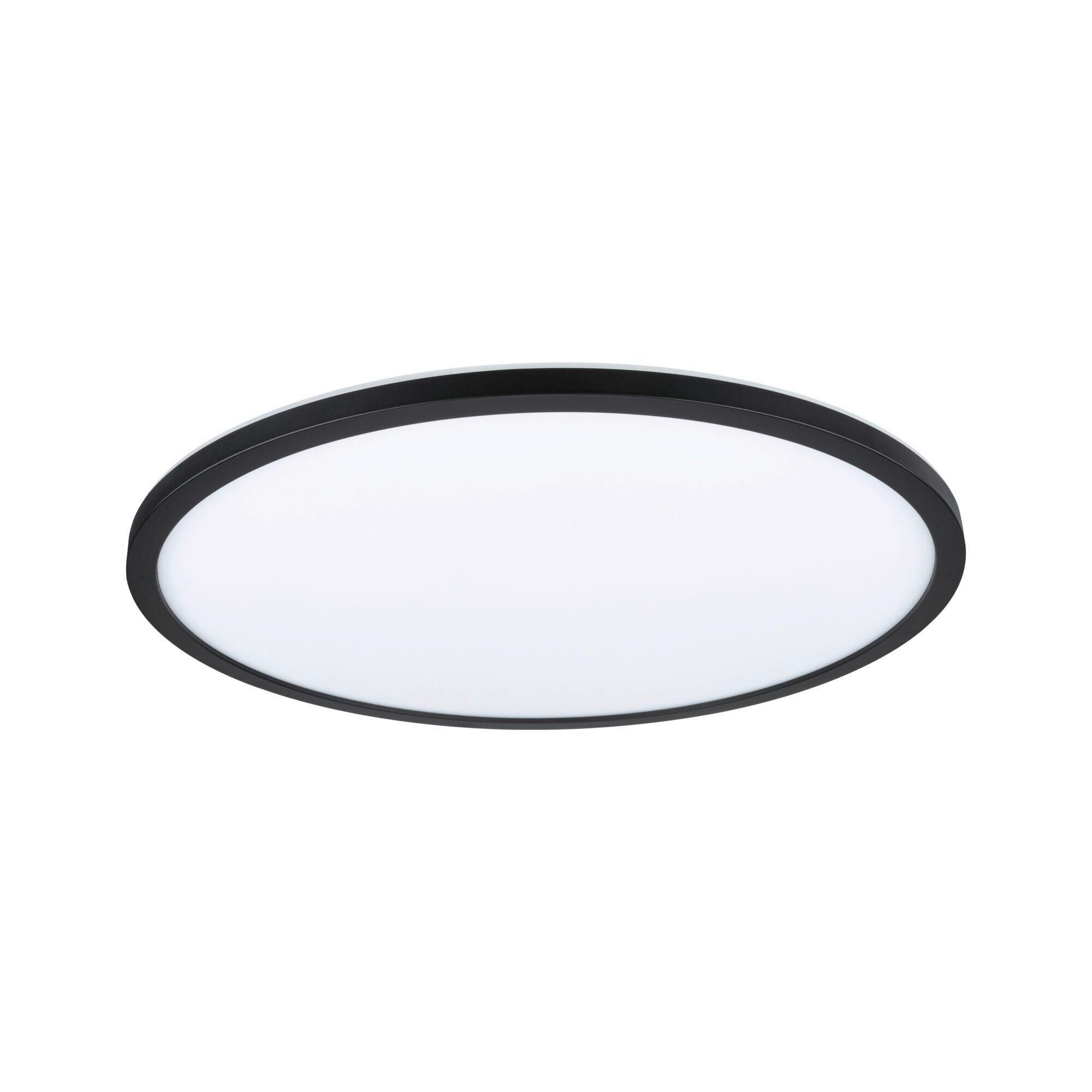 LED-PANEEL  - Schwarz, Basics, Kunststoff (42/2,8cm) - Paulmann