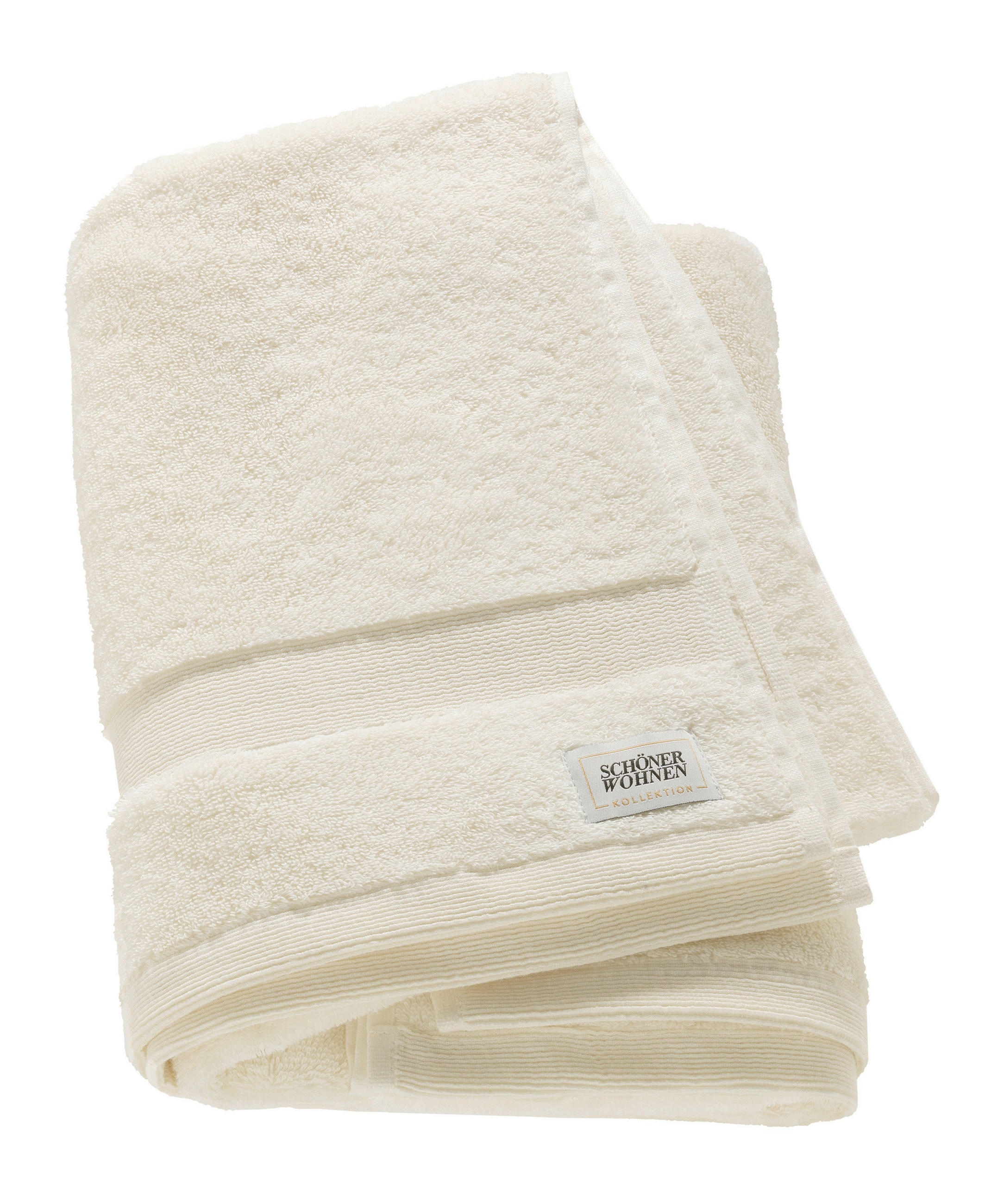 DUSCHTUCH SW-Cuddly  - Weiß, Basics, Textil (70/140cm) - Schöner Wohnen