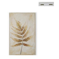 WANDDEKO Stein  - Goldfarben, LIFESTYLE, Stein (25/41cm) - Ambia Home