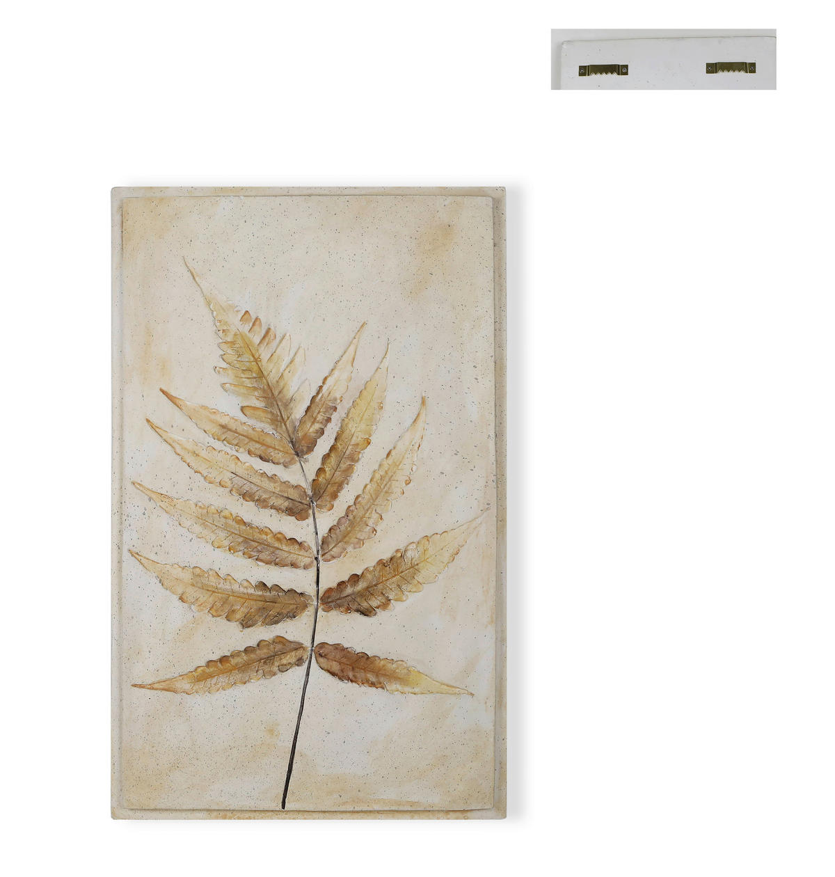 WANDDEKO Stein  - Goldfarben, LIFESTYLE, Stein (25/41cm) - Ambia Home