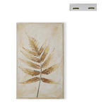 WANDDEKO Stein  - Goldfarben, LIFESTYLE, Stein (25/41cm) - Ambia Home