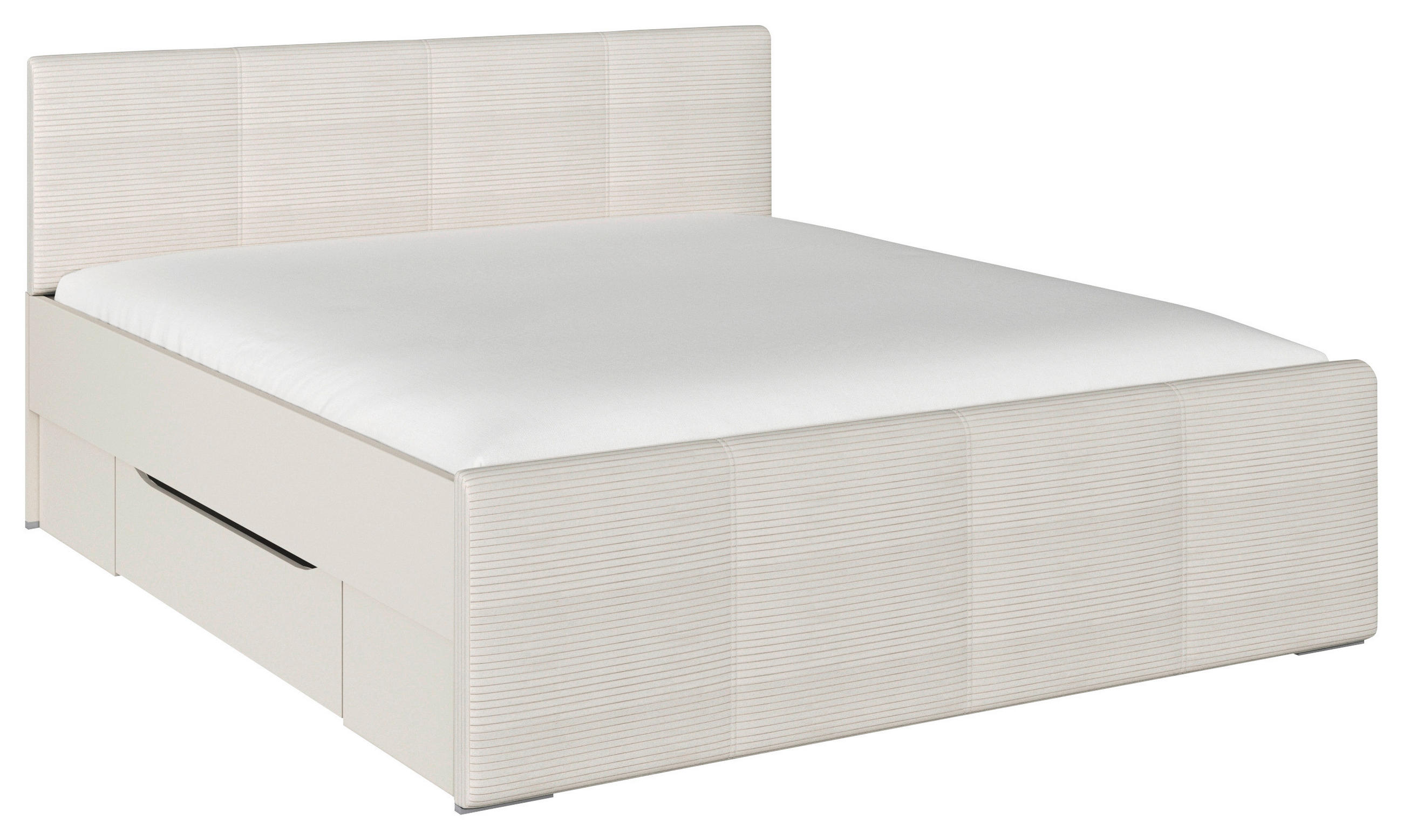 Rauch Möbel POSTEL S ÚLOŽNÝM PROSTOREM, 180/200 cm, šampaňská