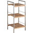 REGAL in 35,5/74,9/33 cm Edelstahlfarben, Hellbraun - Hellbraun/Edelstahlfarben, KONVENTIONELL, Holz/Metall (35,5/74,9/33cm) - Carryhome REGAL in 35,5/74,9/33 cm Edelstahlfarben, Hellbraun - Hellbraun/Edelstahlfarben, KONVENTIONELL, Holz/Metall (35,5/74,9/33cm) - Carryhome