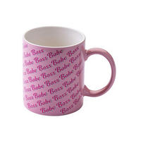 MUGG  - ljusrosa, Klassisk, keramik (350ml) - Paris Hilton