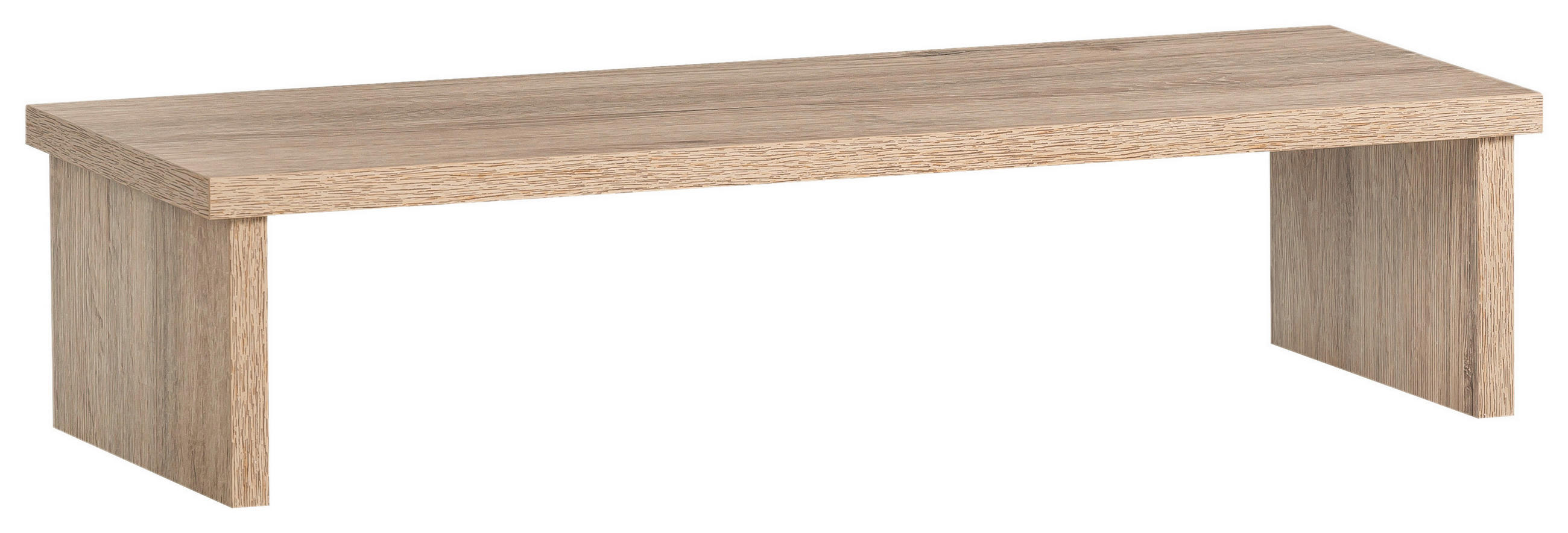 BILDSCHIRMERHÖHUNG  in Wildeiche  - Wildeiche, MODERN, Holzwerkstoff (55/12,7/20cm) - MID.YOU