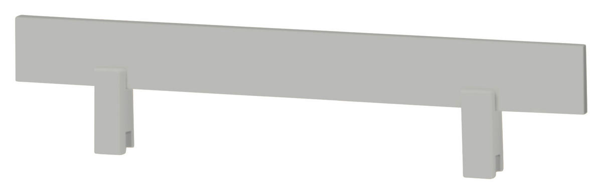 BETTSCHUTZGITTER  - Grau, MODERN, Holz (100/22,5/4cm) - MID.YOU