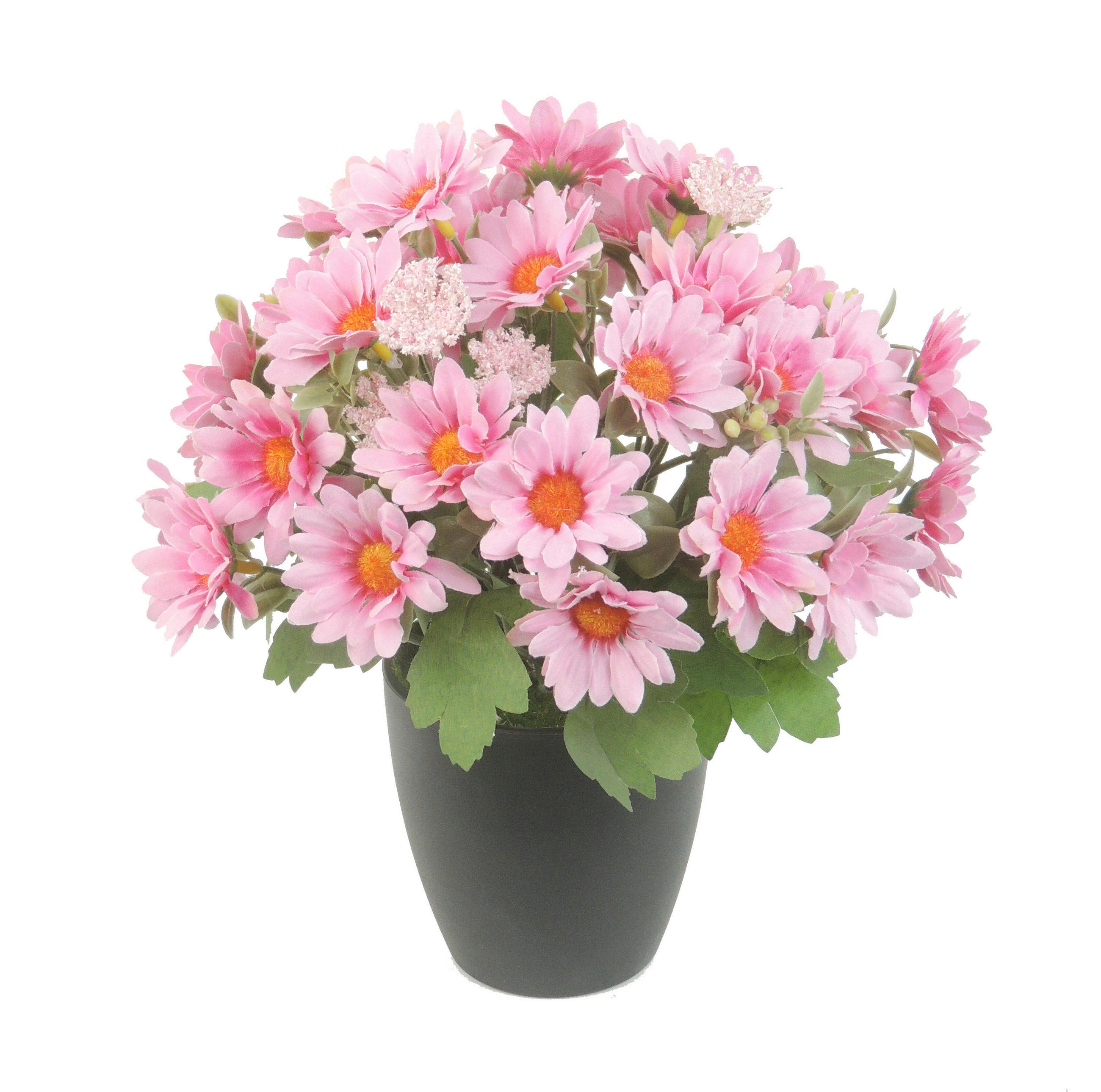 XXXLutz Kunstblume Grün, Pink 22 cm