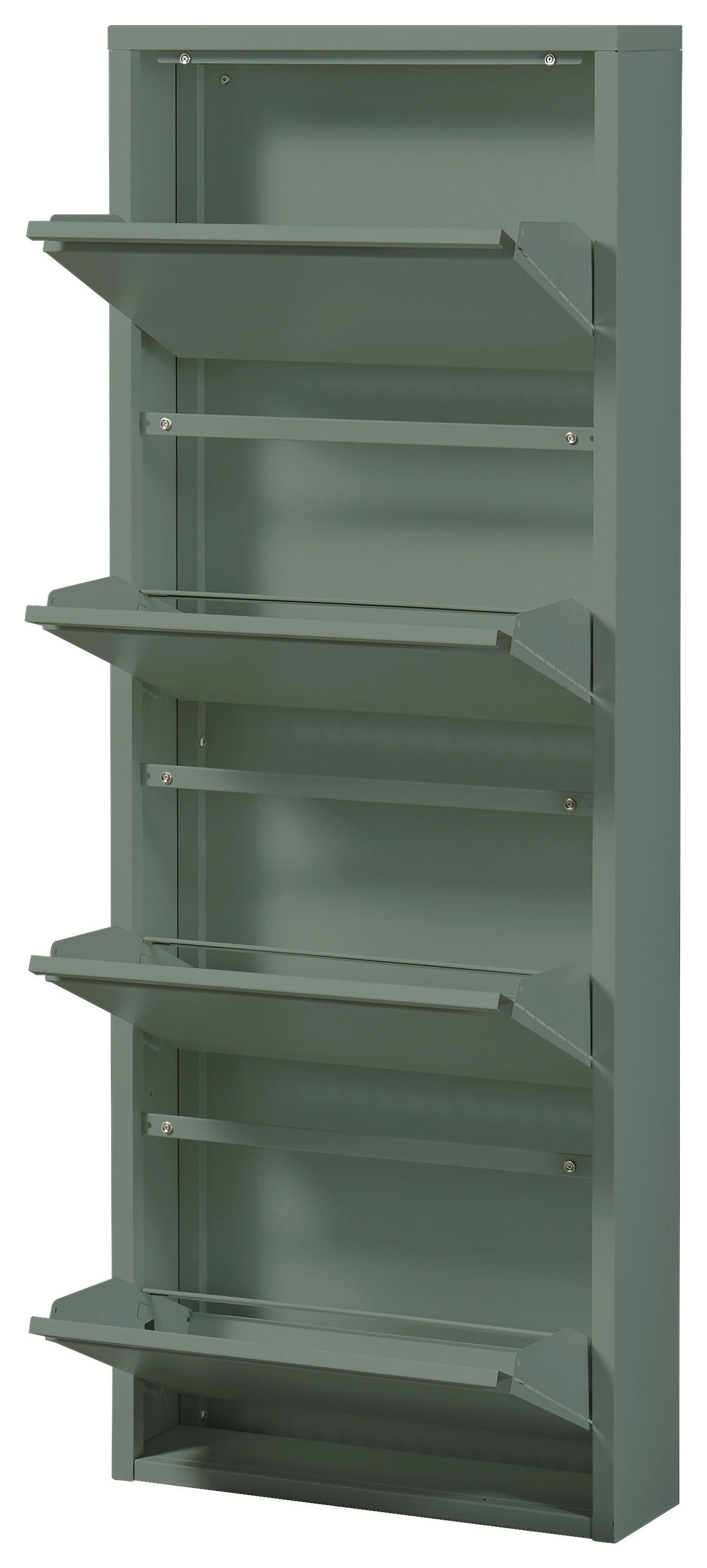 SCHUHKIPPER  in 51/137/16 cm  - Salbeigrün, MODERN, Metall (51/137/16cm) - Boxxx