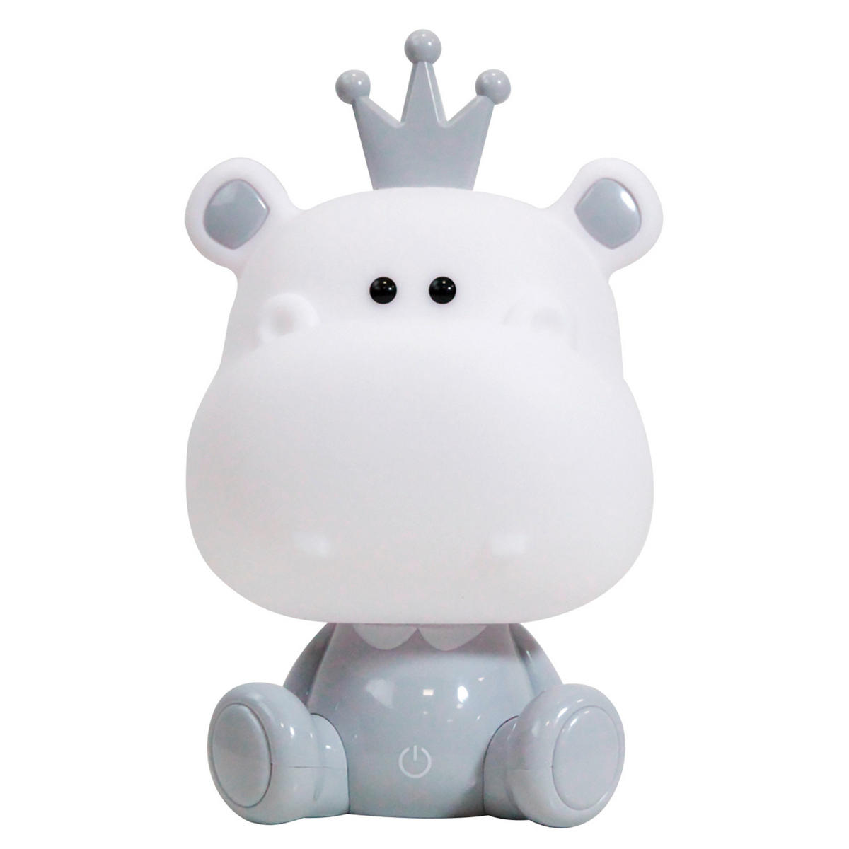 KINDERTISCHLEUCHTE 14/14/25 cm   - Grau, Basics, Kunststoff (14/14/25cm)