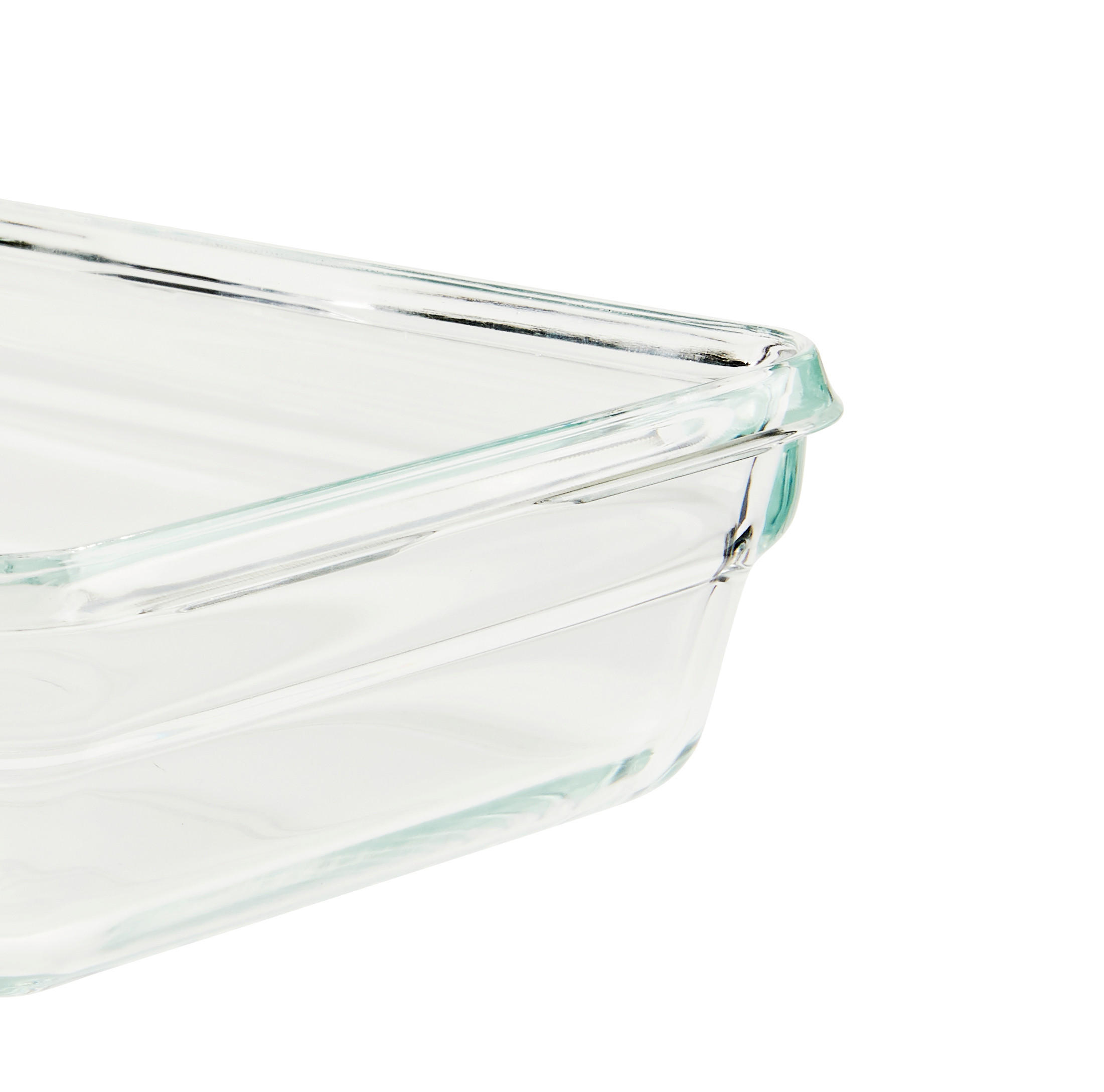 FRISCHHALTEDOSE CLIP & CLOSE GLAS 0,45 L  - Rot, Basics, Glas/Kunststoff (16,8/11,8/7cm) - Emsa