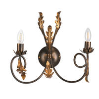WANDLEUCHTE 40/25/40 cm   - Cognac, KONVENTIONELL, Metall (40/25/40cm)