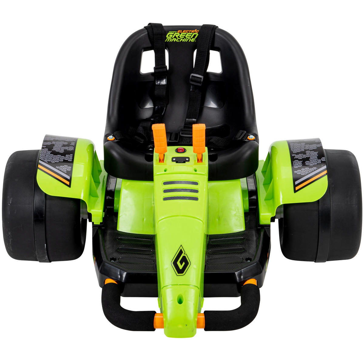 DREIRAD - Schwarz/Grün, Basics, Kunststoff/Metall (77,7/71,5/46,5cm)