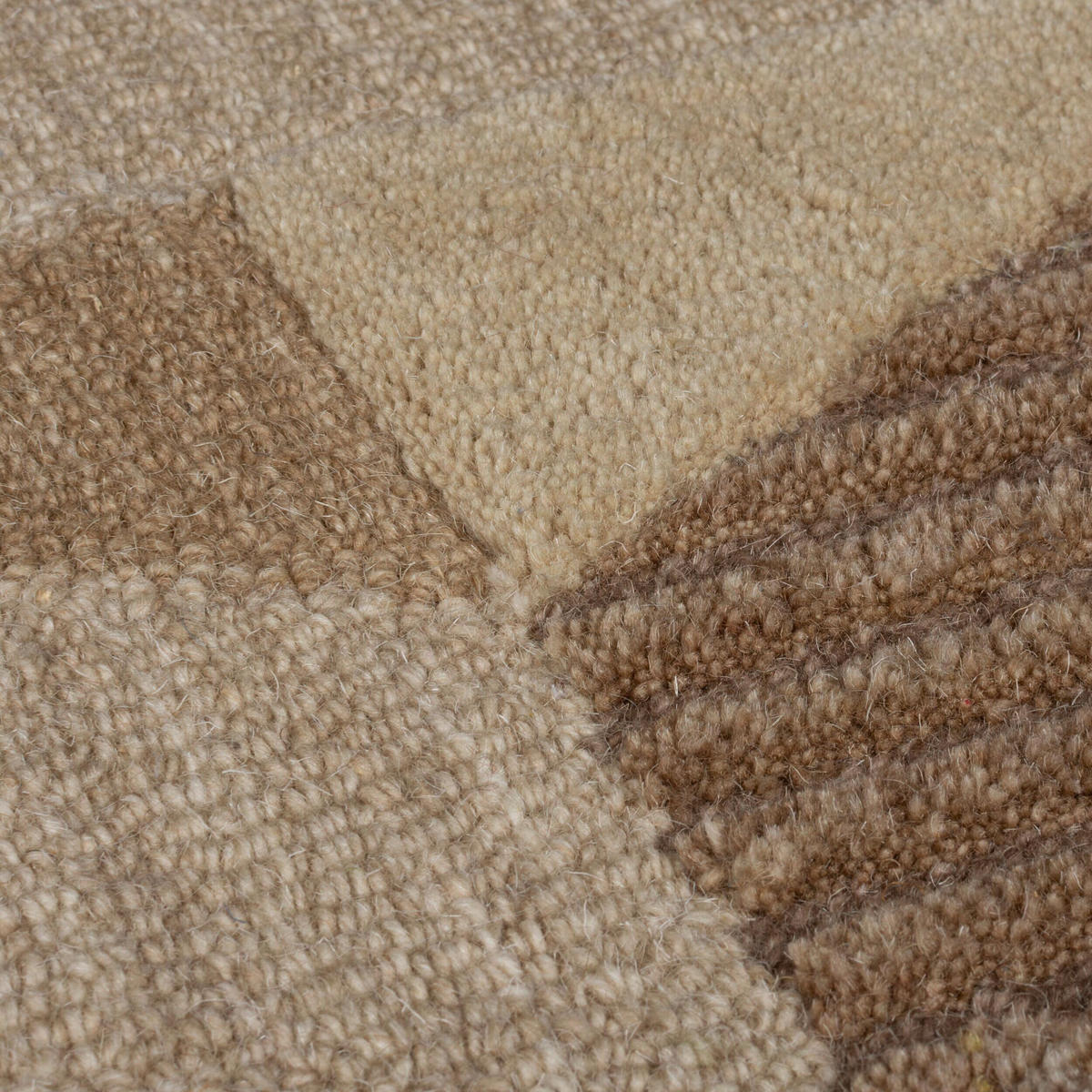 WOLLTEPPICH 60/230 cm ASHER Naturfarben  - Naturfarben, KONVENTIONELL, Textil (60/230cm)